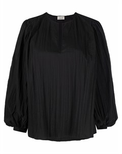 Плиссированная блузка с V образным вырезом By malene birger