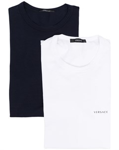 Комплект из двух футболок с круглым вырезом Versace