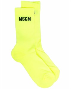 Носки с логотипом Msgm