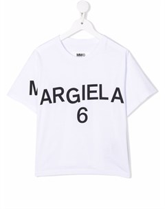 Футболка с логотипом Maison margiela