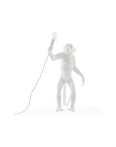Настольная лампа the monkey lamp standing белый 46 0x54 0x27 см Seletti
