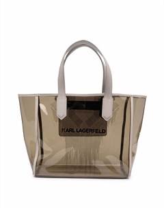 Прозрачная сумка на плечо с логотипом Karl lagerfeld kids