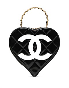 Сумка Heart 1995 го года с логотипом CC Chanel pre-owned