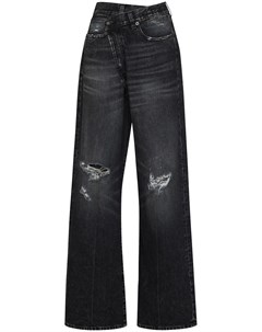 Широкие джинсы Crossover R13