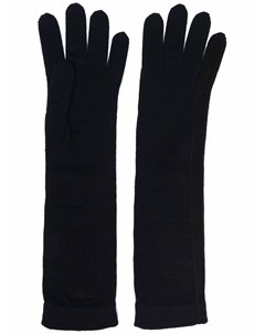 Длинные вязаные перчатки Emporio armani