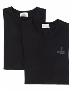 Комплект из двух футболок с логотипом Orb Vivienne westwood