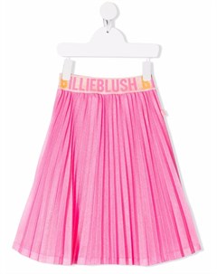 Плиссированная юбка с логотипом Billieblush