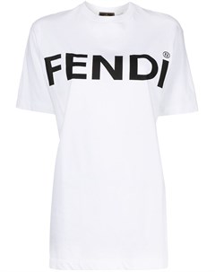 Футболка с логотипом 2000 2010 х годов Fendi pre-owned