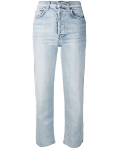 Укороченные джинсы с необработанными краями Re/done
