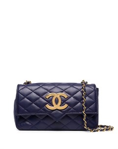 Стеганая сумка на плечо 1985 1993 годов с логотипом CC Chanel pre-owned