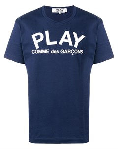 Футболка с принтом Play Comme des garçons play