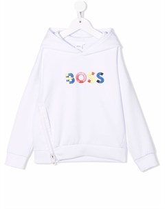 Худи с вышитым логотипом Boss kidswear