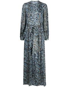 Платье с принтом Ocelot Temperley london
