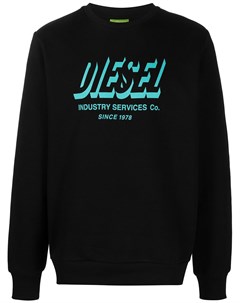 Толстовка Green Label с логотипом Diesel
