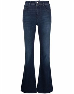 Расклешенные джинсы с завышенной талией Emporio armani