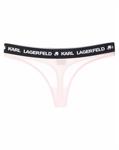Трусы стринги с логотипом Karl lagerfeld