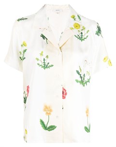 Рубашка с цветочным принтом Oroton