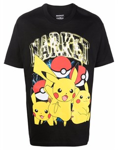 Футболка Pokemon Pikachu с логотипом Market