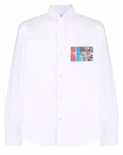 Рубашка с графичным принтом Kenzo