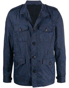 Куртка с карманами и узором пейсли Etro