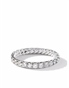Платиновое кольцо Eden с бриллиантами David yurman