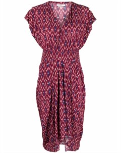 Платье Omeya с абстрактным принтом Isabel marant étoile