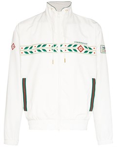 Спортивная куртка на молнии с графичным принтом Casablanca