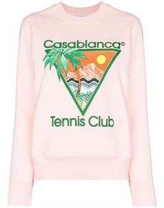 Толстовка Tennis Club с принтом Casablanca