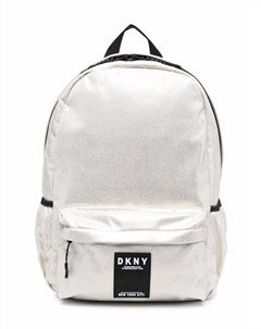 Рюкзак с нашивкой логотипом Dkny kids