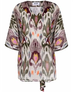 Блузка с абстрактным принтом Bazar deluxe