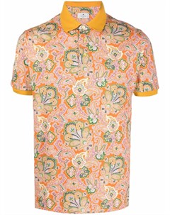 Рубашка поло с цветочным принтом Etro