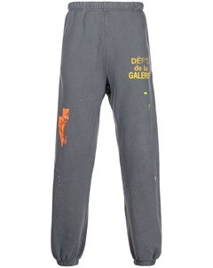 Спортивные брюки с эффектом разбрызганной краски Gallery dept.
