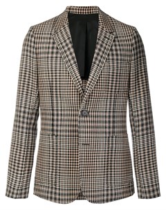 Пиджак на двух пуговицах с частичной подкладкой Ami paris