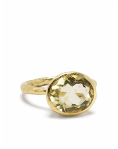 Кольцо из желтого золота с кварцем Disa allsopp