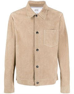 Куртка рубашка с нагрудным карманом Ami paris