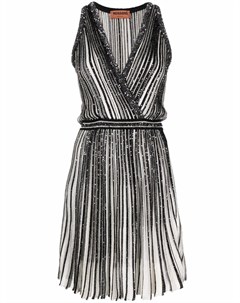 Плиссированное платье с пайетками Missoni