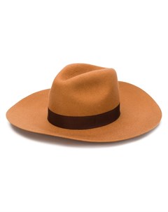 Шляпа с широкими полями и логотипом Dsquared2
