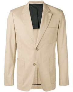 Пиджак на двух пуговицах с частичной подкладкой Ami paris