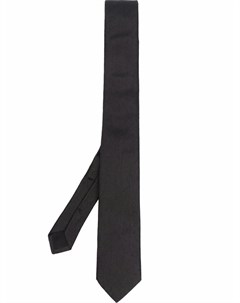 Шелковый галстук с вышивкой Saint laurent