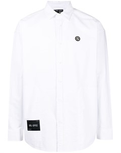 Рубашка с длинными рукавами и нашивкой логотипом Izzue