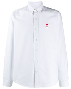 Рубашка в полоску с логотипом Ami de Coeur Ami paris