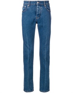 Узкие джинсы пятикарманной модели Ami paris