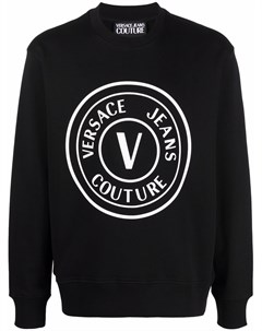 Толстовка с логотипом V Emblem Versace jeans couture