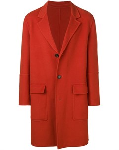 Пальто с накладными карманами Ami paris
