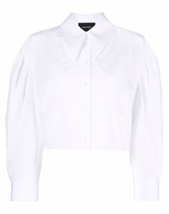 Укороченная блузка с объемными рукавами Simone rocha