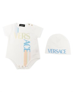 Ромпер с логотипом Versace kids