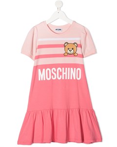 Платье футболка с принтом Teddy Bear Moschino kids