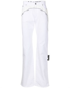 Расклешенные джинсы в стиле вестерн Off-white