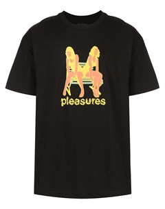 Футболка с логотипом Pleasures