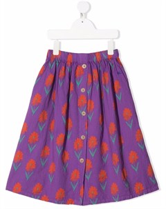 Расклешенная юбка с цветочным принтом Bobo choses